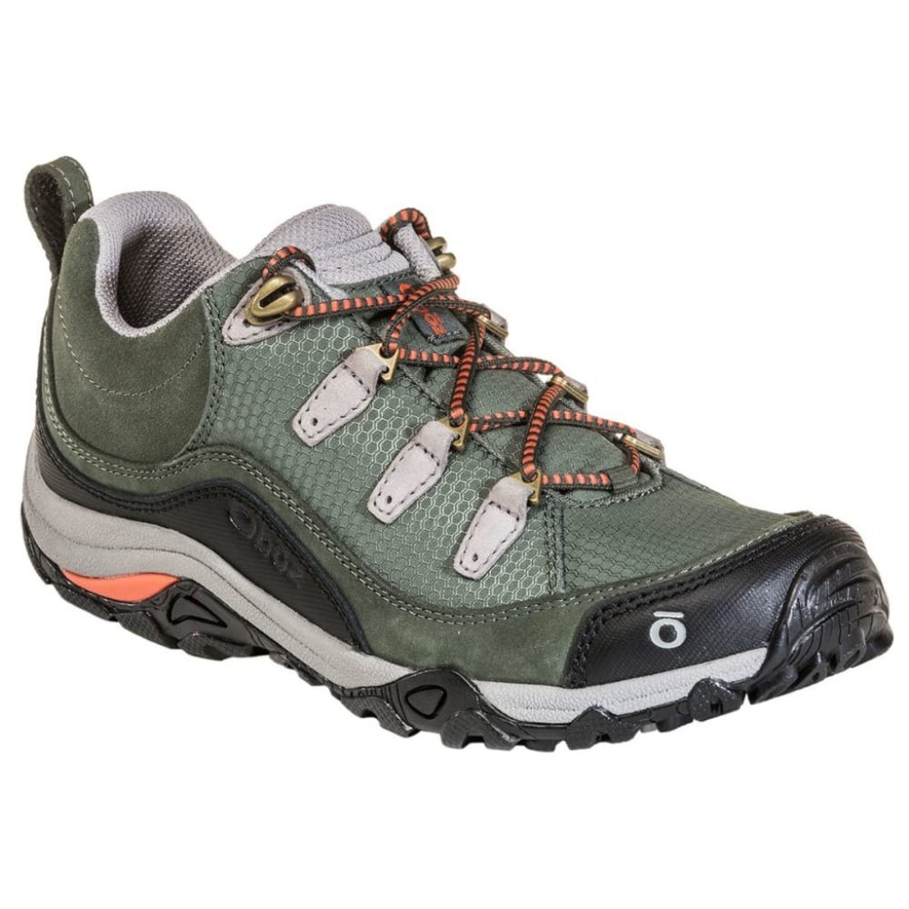 Oboz Juniper Low Thyme/Coral Super Comfy Hiking Shoes